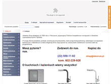 Tablet Screenshot of dekorum.pl